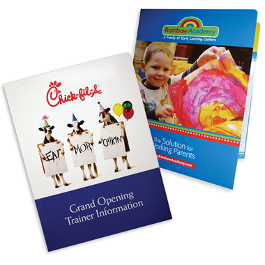 9 × 12 Pocket Folders