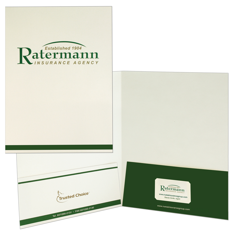 08-96-2PMS 2 PMS Printed Folder