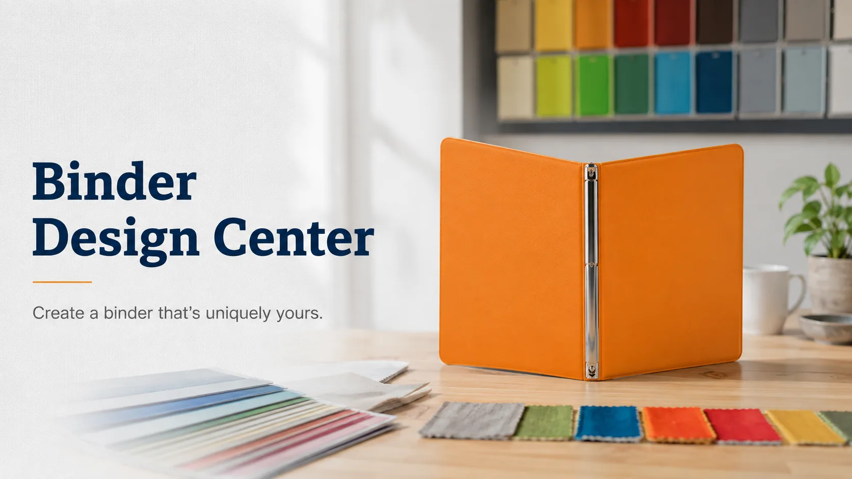Binder Design Center — create a custom binder