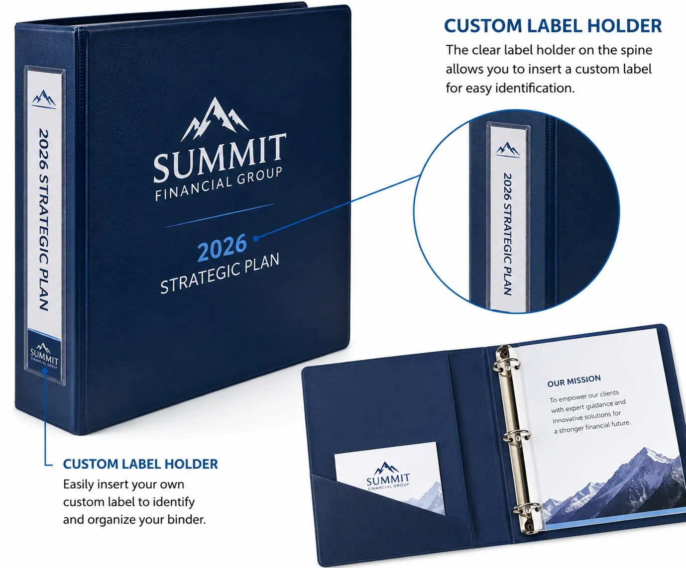 Custom Label Holders
