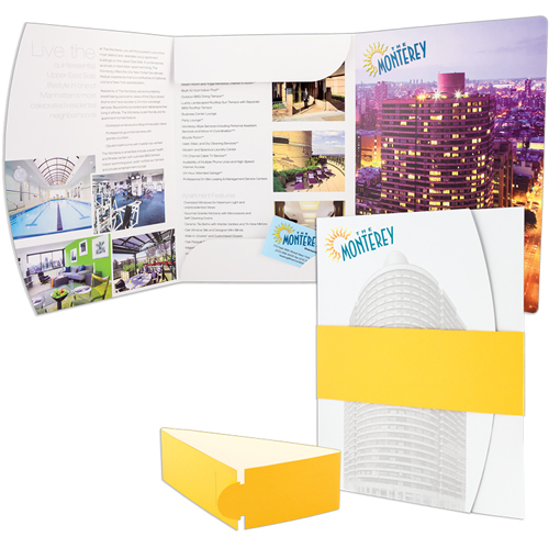 38-52 Belly Band Folder Package