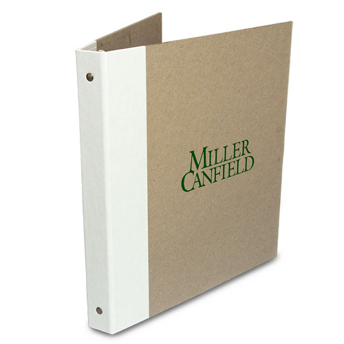 Miller kraft binder — front