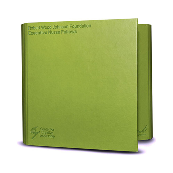 RW Johnson litho wrap binder — front