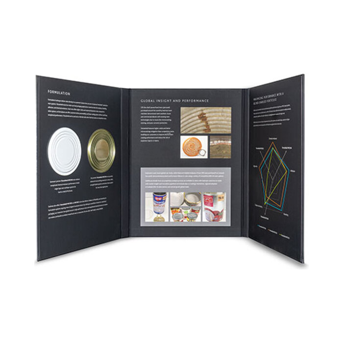 TetraShield litho wrap binder — inside