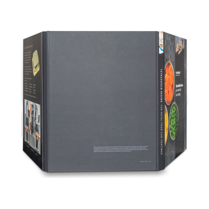 TetraShield litho wrap binder — outside