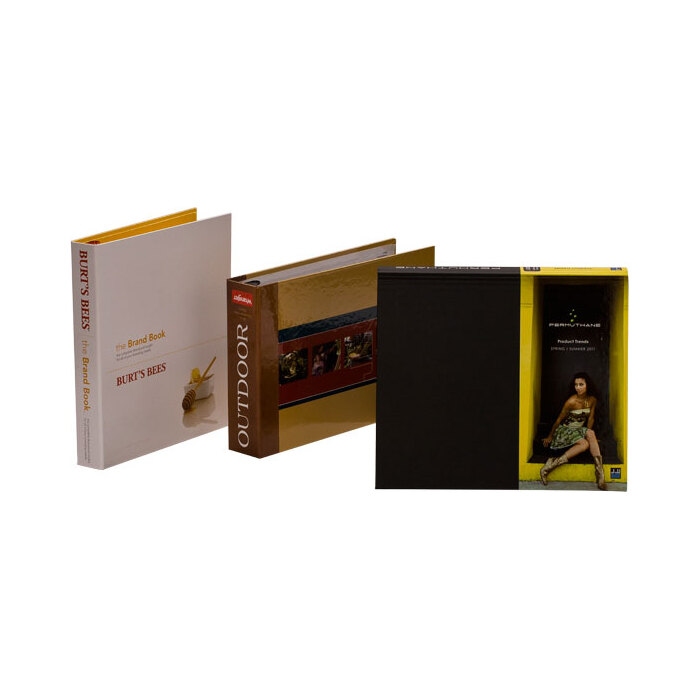 Litho wrap turn edge binder example 5