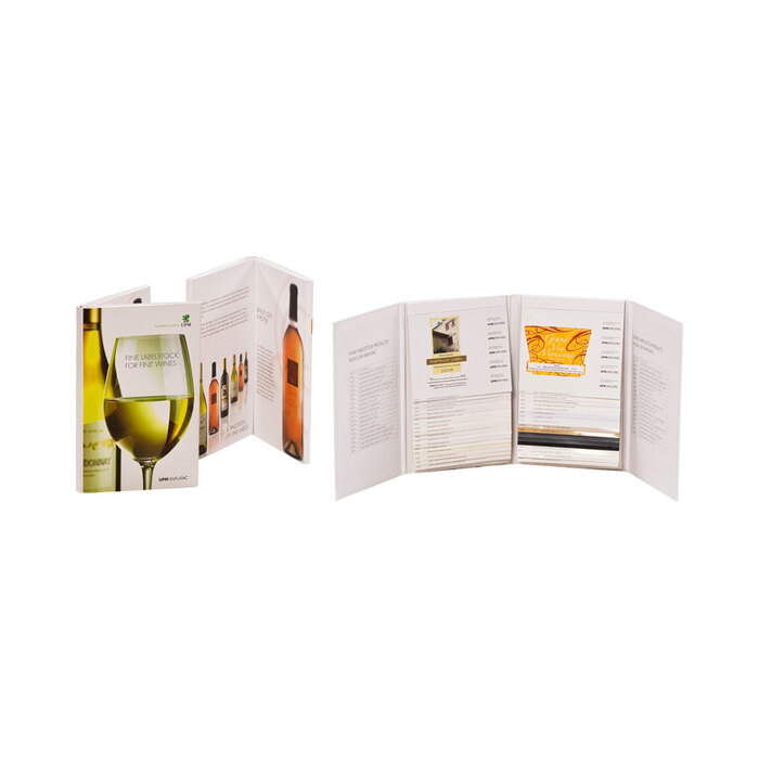 Litho wrap turn edge binder example 7
