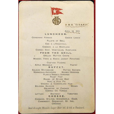 Single-panel custom menu cover
