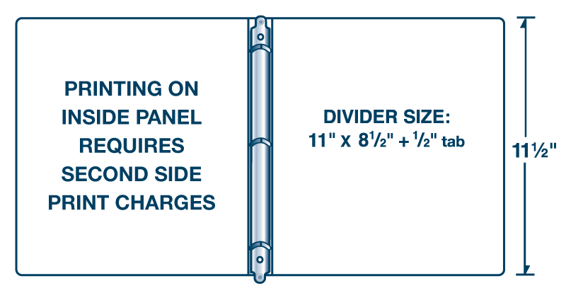 99-01 Binder without Pockets