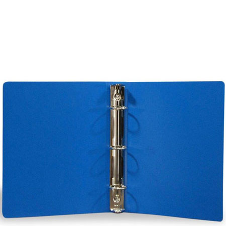 Bell poly binder — inside, 1″, .035 gauge, blue matte