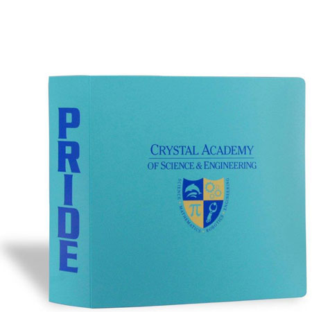 Crystal Academy poly binder in azure matte