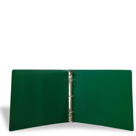 Landscape poly binder — inside, forest green matte