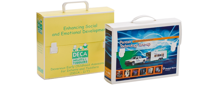 Custom poly tote box