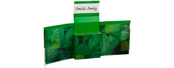 Custom turned-edge specialty packaging example 3 — boxes, trays and presentation cases