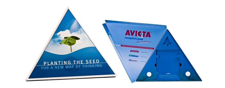 Custom turned-edge specialty packaging example 4 — boxes, trays and presentation cases