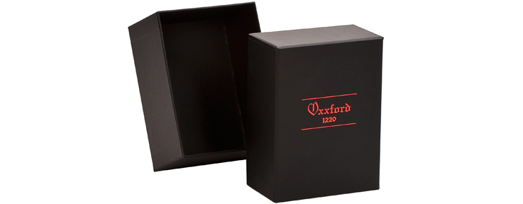 Custom turned-edge specialty packaging example 5 — boxes, trays and presentation cases