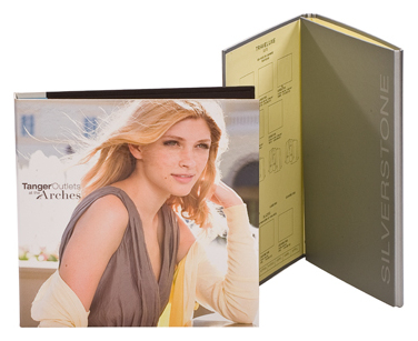 Litho wrap turn edge binder
