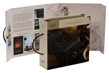Litho wrap binder