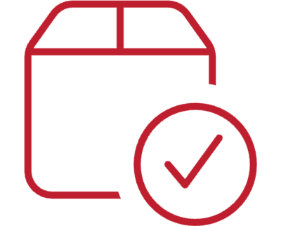 box with checkmark