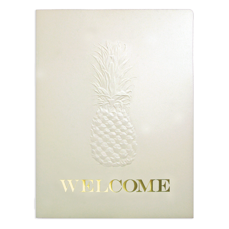 Sculptured Emboss with Foil